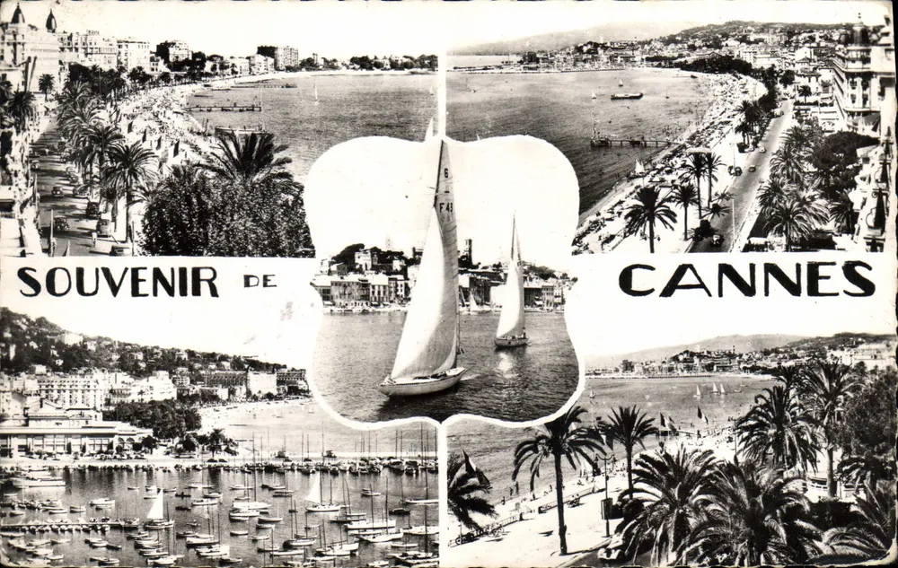 Cannes — Lembrete de Cannes — Éditions Françaises - Frente