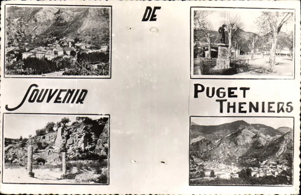 Puget-Theniers — Lembrança — Edições Azir - Frente