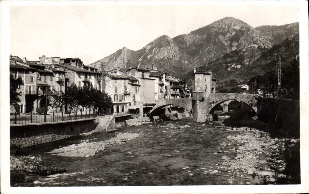 Sospel (A.-M.) — La Bévera und die alte Brücke — Édition BOGLIO, Sospel - Vorderseite