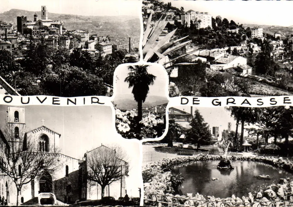 Grasse — Lembrete de Grasse — Éditions Française, Nice - Frente