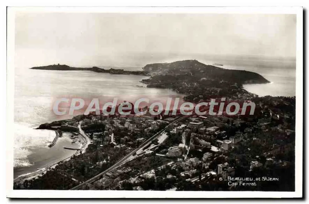 Beaulieu e Saint-Jean — Cabo Ferrat — CPAPHIL, n°6 - Frente
