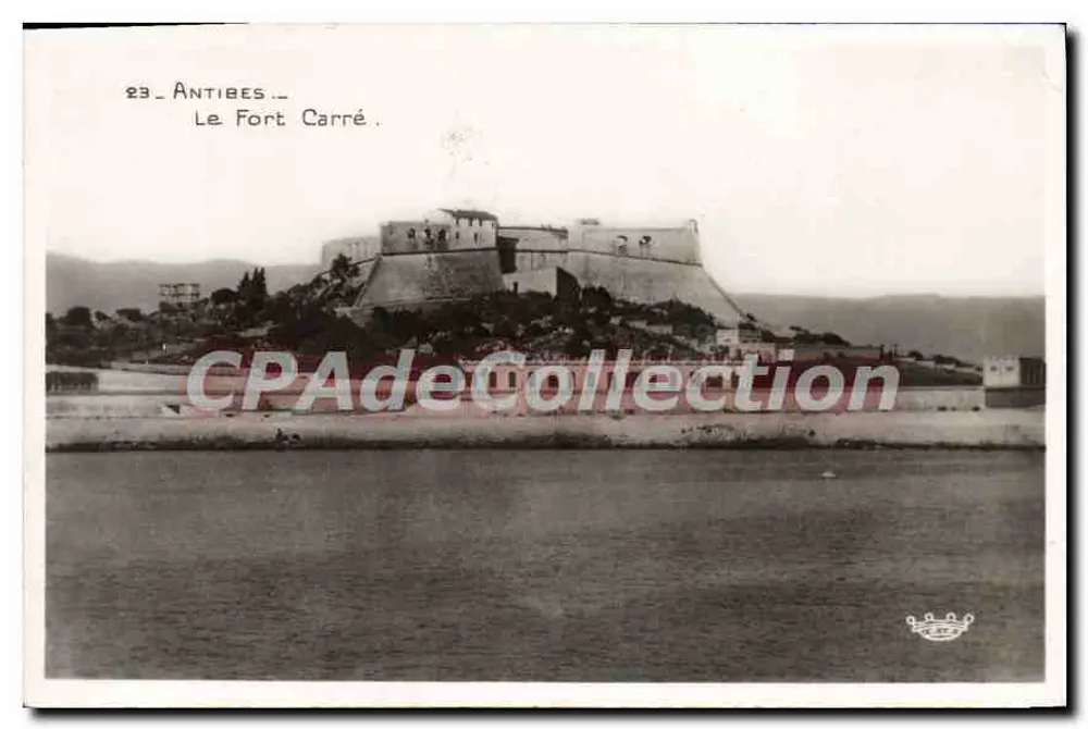 Antibes — Het Fort Carré — Antieke ansichtkaart van Collection - Voorkant
