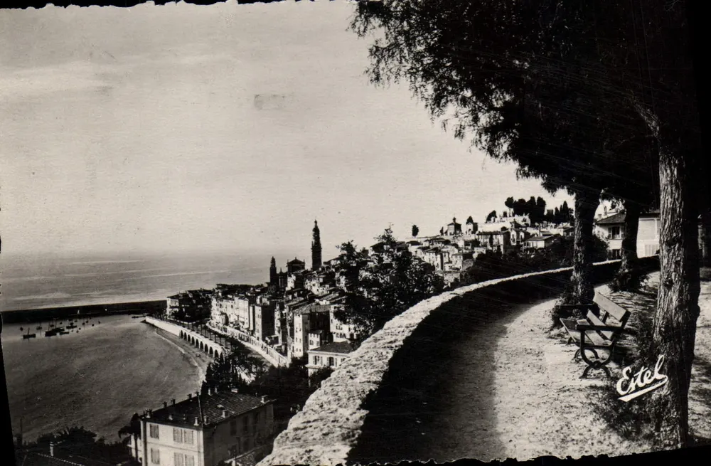 Menton — Die Alte Stadt — Estel - Vorderseite
