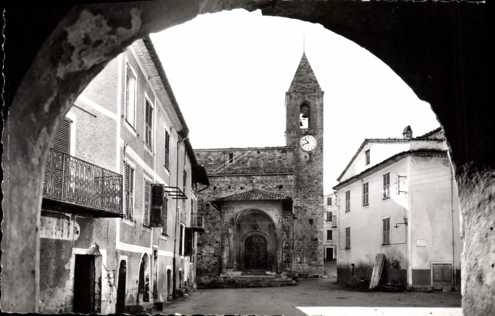 Utele (A.-M.) — La Place et l'Église Saint-Véran — Éditions 'MAR' - Nice - Recto