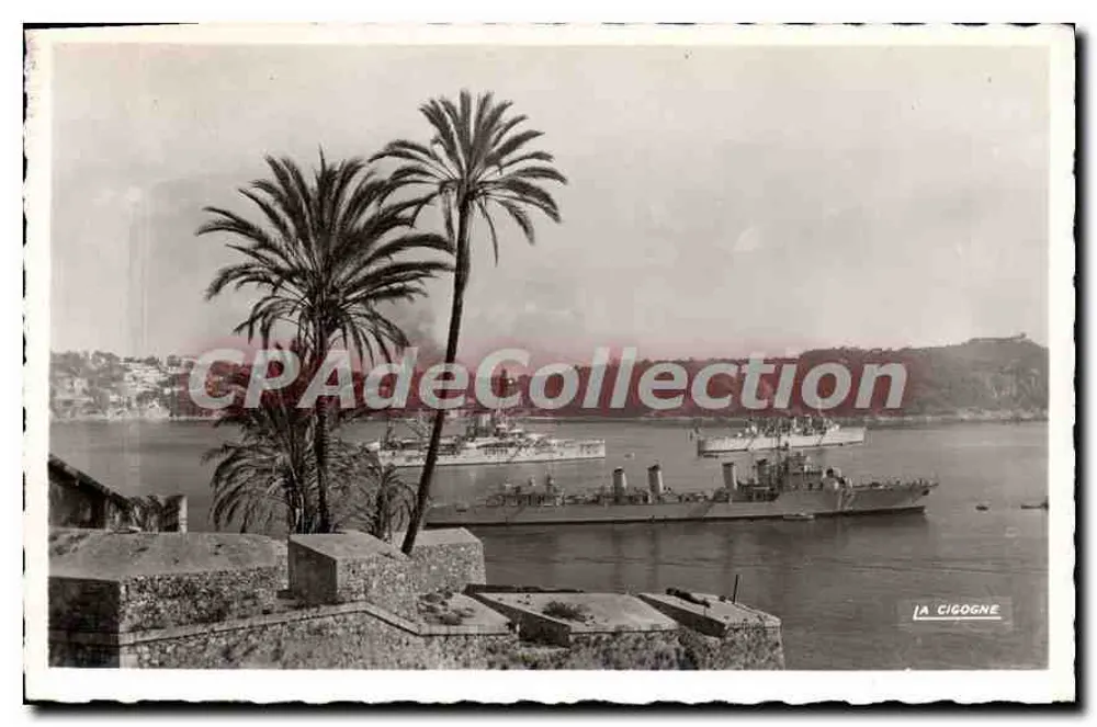 A Cigarrinha — Porto de Villefranche-sur-Mer — Edição LA CIGOGNE - Frente
