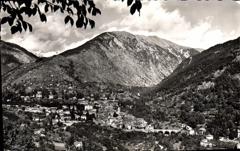 St-Martin-Vésubie — Allgemeiner Blick — Sammlung R TOUDO, Tahany - Vorderseite