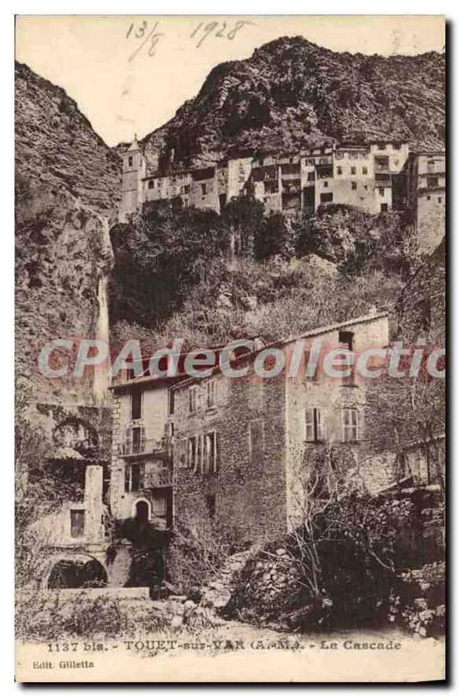 Touët-sur-Var (A.M.) - A Cascata — Edit. Gilletta, n° 1137 bis - Frente