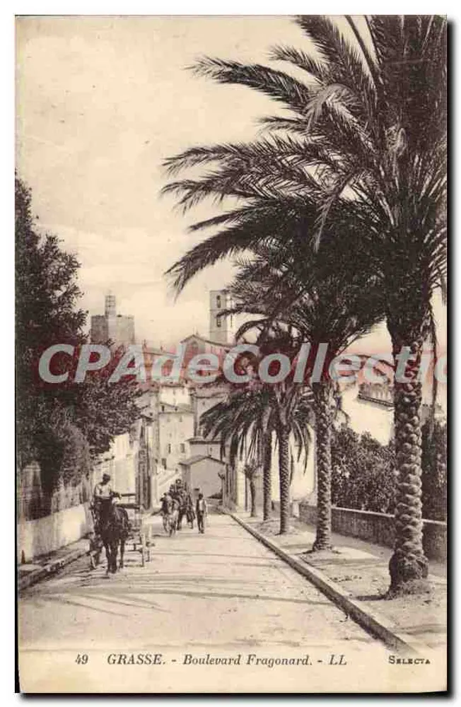 Grasse - Boulevard Fragonard — LL Selecta, n°49 - Frente