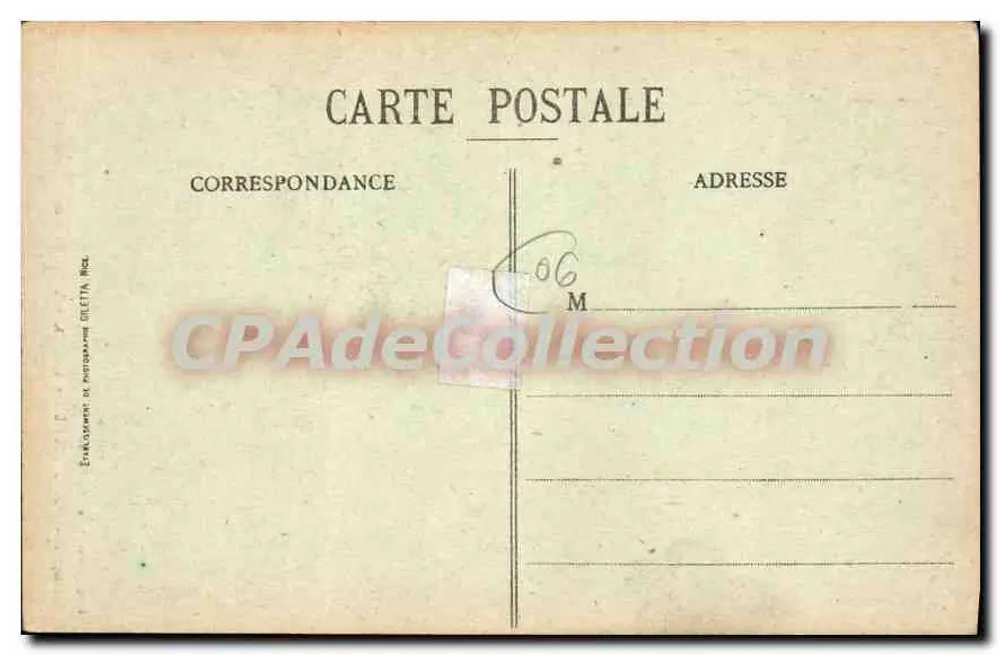 La Turbie (A.M.) — Alte römische Pforte — Edit. Berette, Tahar, n° 1005 - Rückseite
