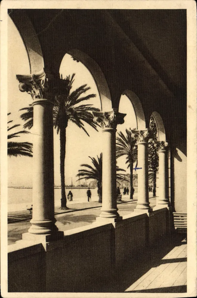 Ausblick auf die Croisette — Cannes — L. GILLETTE et Cie, Verlag-Fotograf - Vorderseite