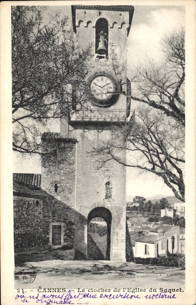 CANNES — Der Turm der Kirche des Suquet — Unbekannter Verlag, Nr. 21 - Vorderseite