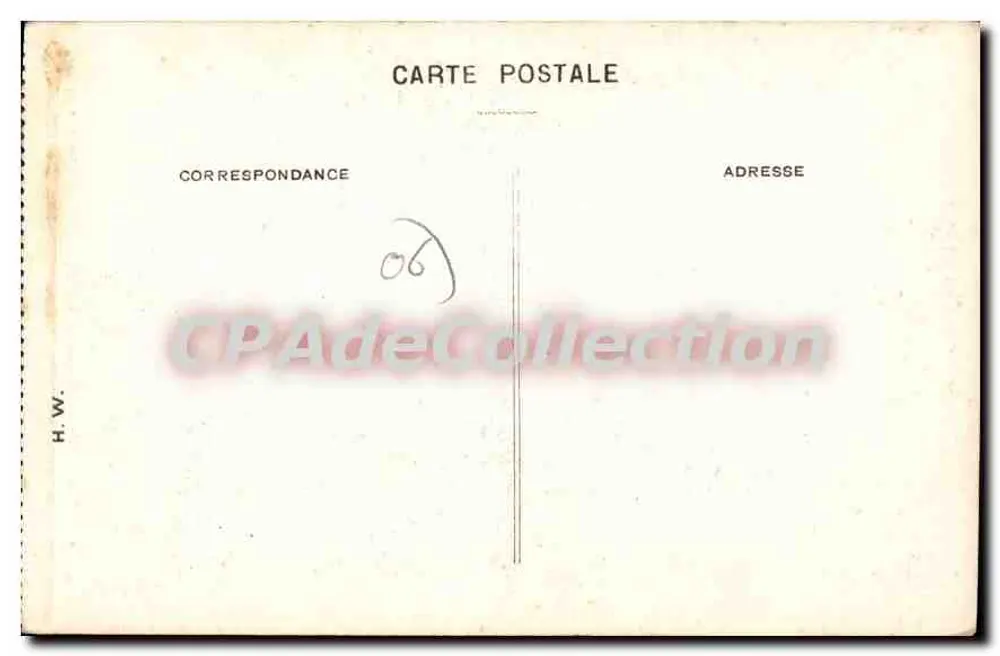 CANNES — Der Turm der Kirche des Suquet — Unbekannter Verlag, Nr. 21 - Rückseite