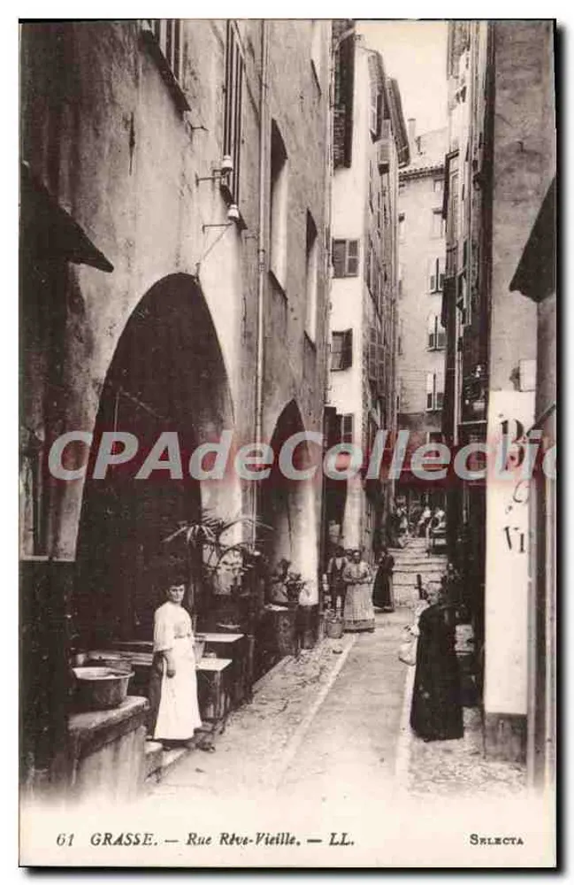 Grasse — Rue Rive-Vieille — editor Selecta, n°61 - Frente