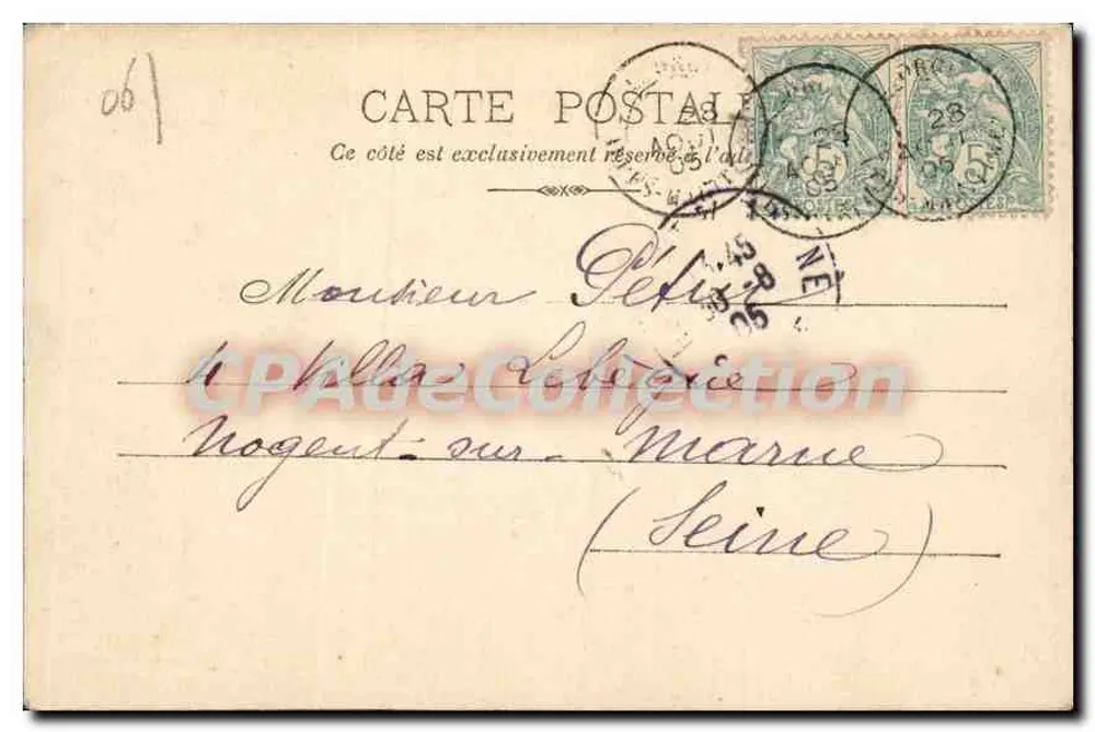 Sortie des Gorges de Saorge — Vallée de la Roya (Alpes-Maritimes) — n° 1267 - Rückseite