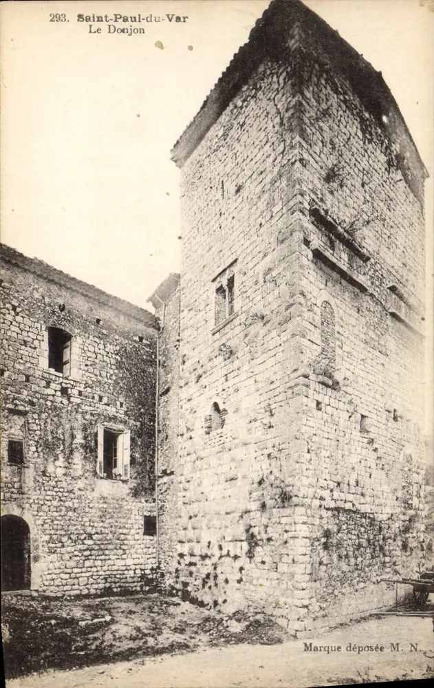 Saint-Paul-du-Var — O Donjon — M. N. editor, n° 293 - Frente