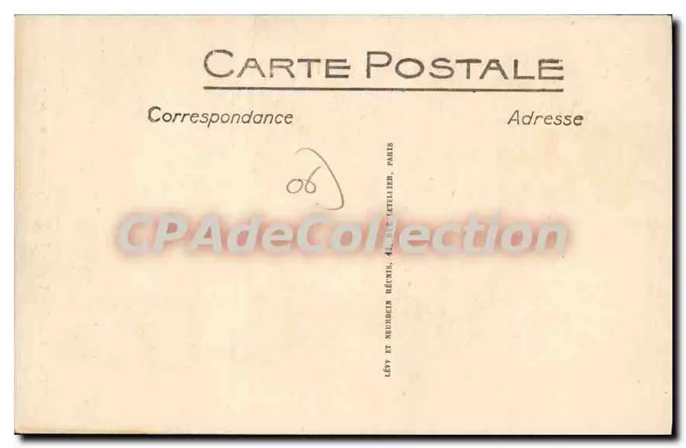 Nice - Altstadt - Le Palais Lacaris — Selecta, Nr. 157 - Rückseite