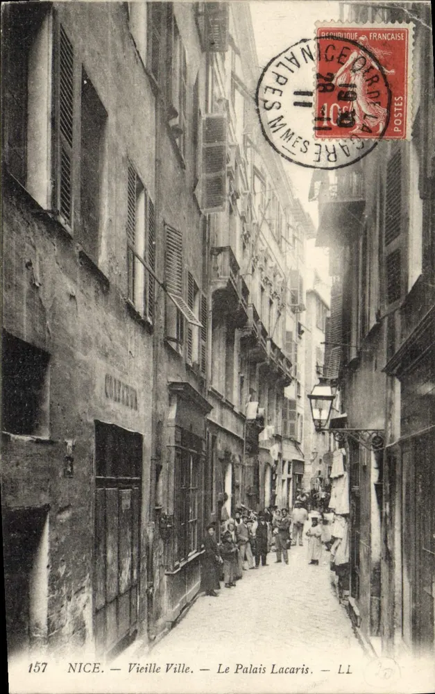 Nice — Altstadt — Palais Lacaris — Éditeur LL, n° 157 - Vorderseite