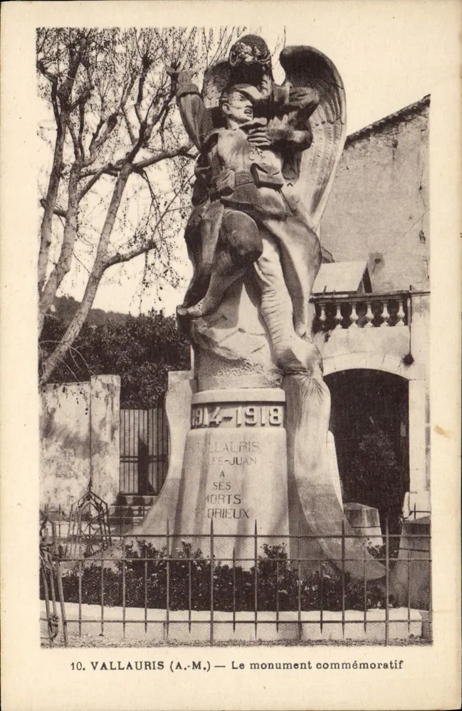 Vallauris (A.M.) — Pamiątkowy monument dla poległych 1914-1918 - Awers
