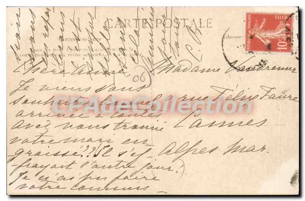 NICE — A Promenade dos Ingleses — Foto Oauvin, Nice, n°1004 - Verso