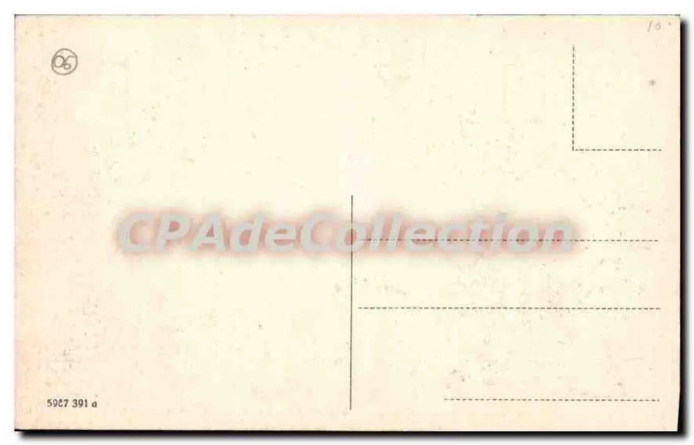 Saorge (Alpes-Maritimes) — Gedenkinscription zur Eröffnung der Straße durch Charles-Emmanuel III — unbekannter Verlag, Seriennummer 13-1-28 - Rückseite