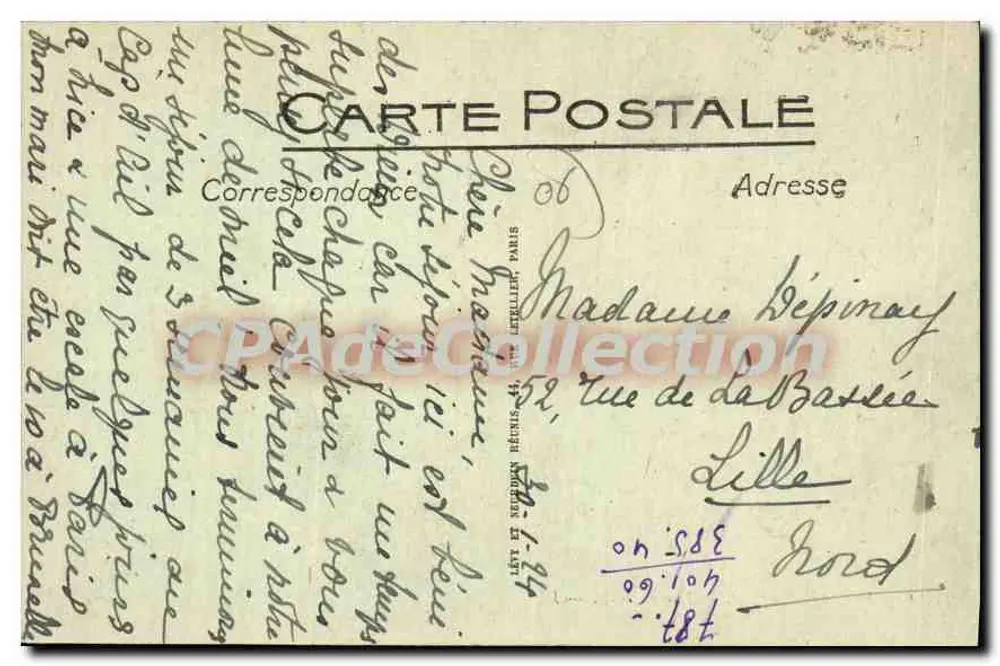 Monte-Carlo — Vue générale — S. Selvatico - Verso