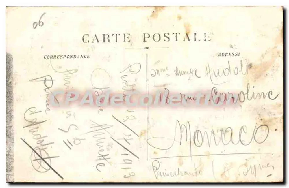 Peille (Alpes-Maritimes) — Allgemeiner Blick — Höhe (630) - Rückseite