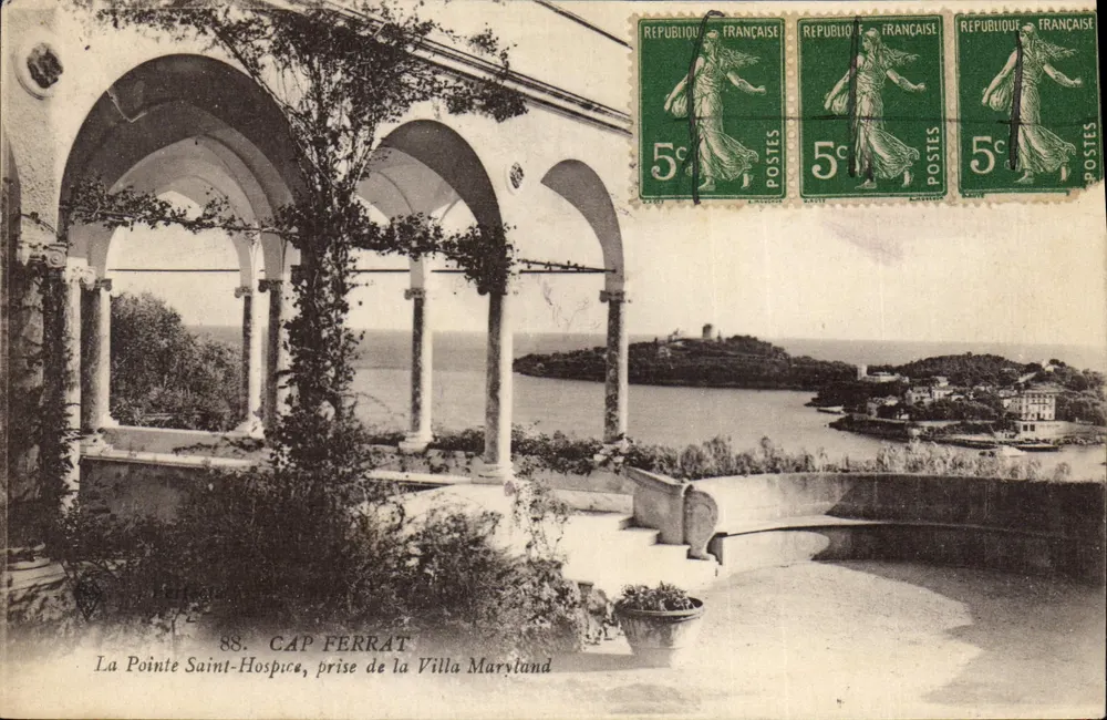 La Pointe Saint-Hospice, Eroberung der Villa Maryland — CAP FERRAT — n°88 - Vorderseite