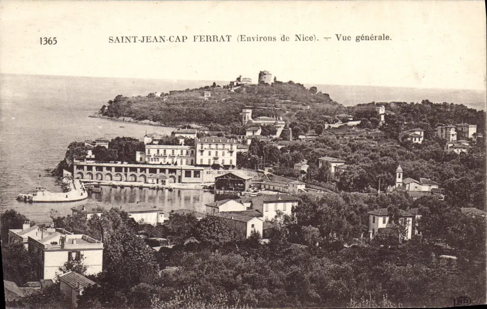 Saint-Jean-Cap-Ferrat (Arredores de Nice) — Vista geral — editor N.D. n° 1365 - Frente