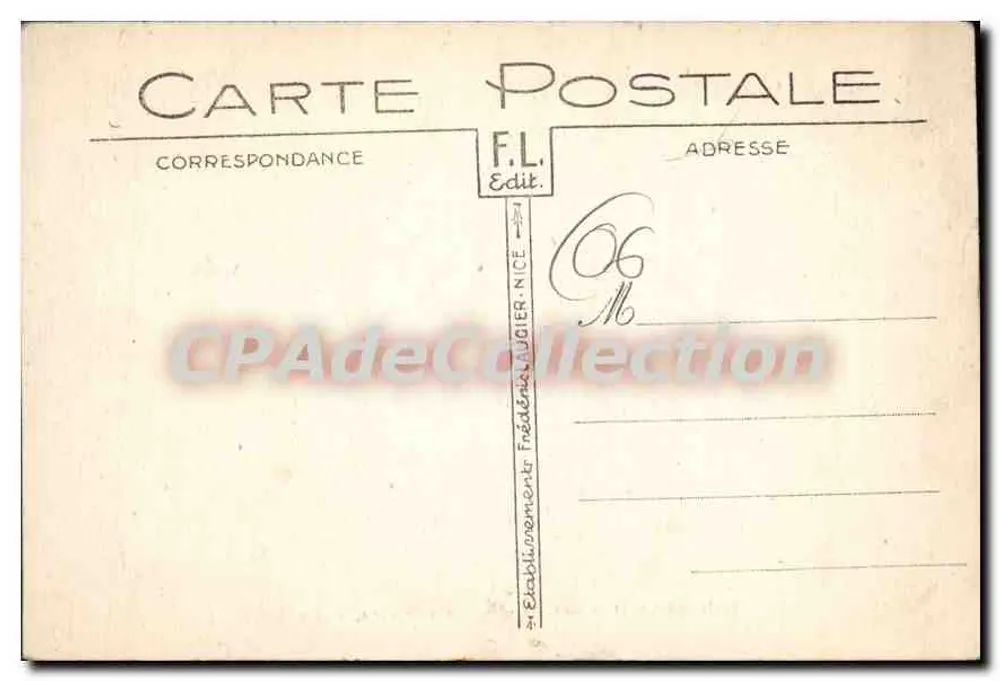Monte-Carlo — Das Casino, Konzertsaal, die Prinzessinnenlogge — F. L. - Rückseite