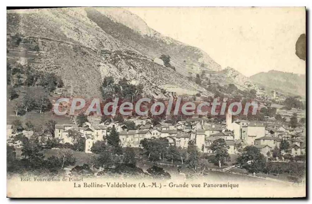 La Bolline-Valdeblore (A.-M.) — Große Panoramansicht — Édit. Fonrecion de Planet - Vorderseite