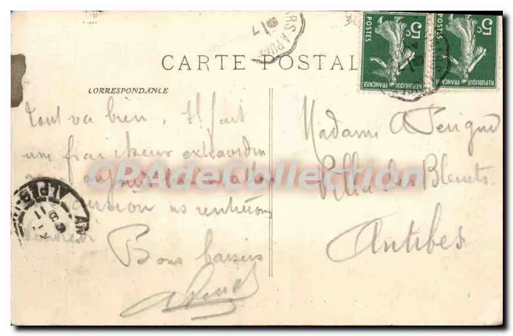 La Bolline-Valdeblore (A.-M.) — Große Panoramansicht — Édit. Fonrecion de Planet - Rückseite
