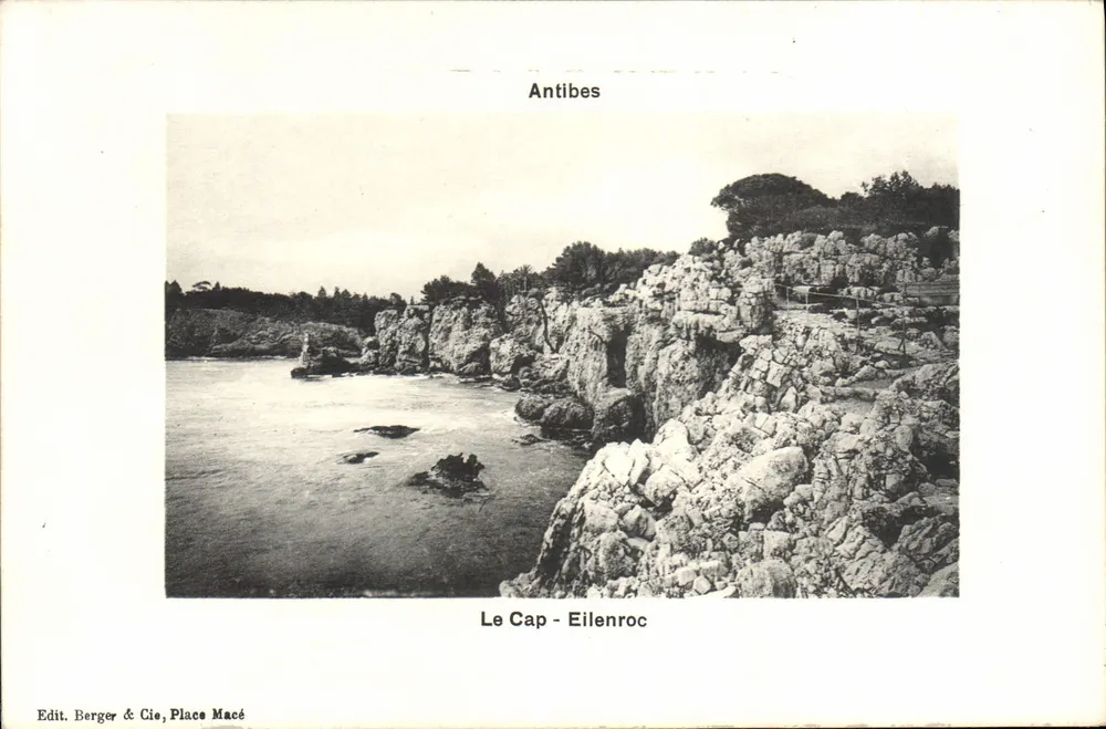 O Cap - Eilenroc — Antibes — Edit. Berger & Cie, Place Macé - Frente