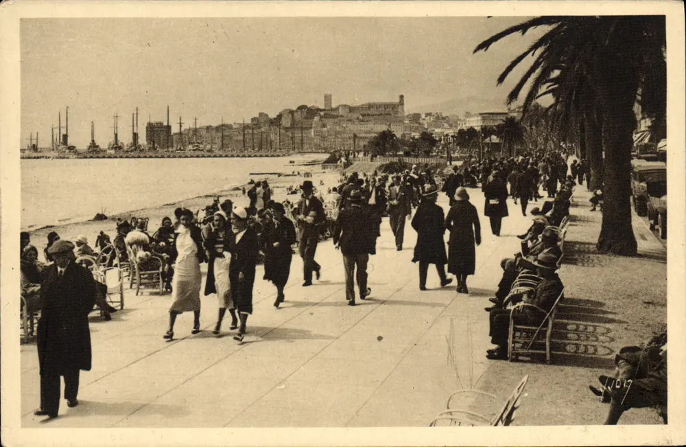 Cannes (Alpes-Maritimes) — Promenade de la Croisette — Éditions d'Art Marinel - Vorderseite
