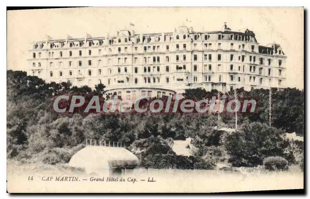 Cap Martin — Grande Hotel do Cap — LL. n°14 - Frente