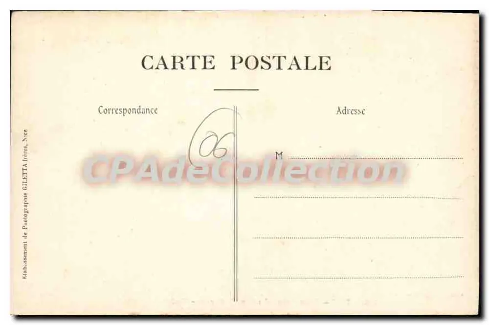 NICE — Ansicht von Mont-Boron — Eingang zum Hafen — Edition Giletta, NICE, Nr. 35 - Rückseite