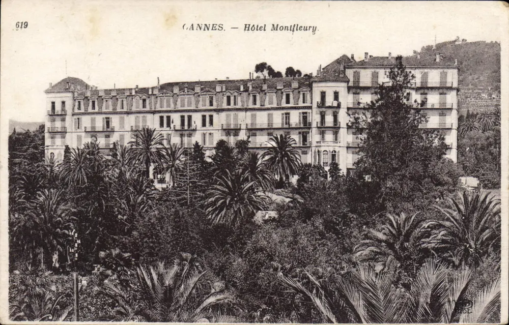 Cannes — Hotel Montfleury — editor Anciens Frères Neurgen et Cie, n° 619 - Frente