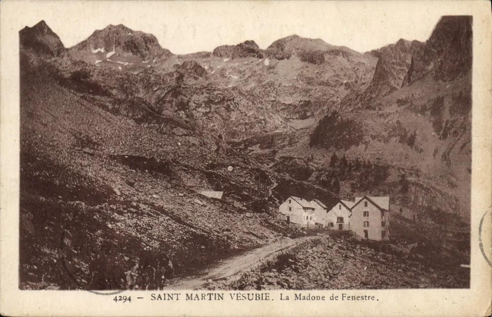 Saint Martin Vésubie — Die Madonna von Fenestre — Phototype A.D.L. n°4294 - Vorderseite
