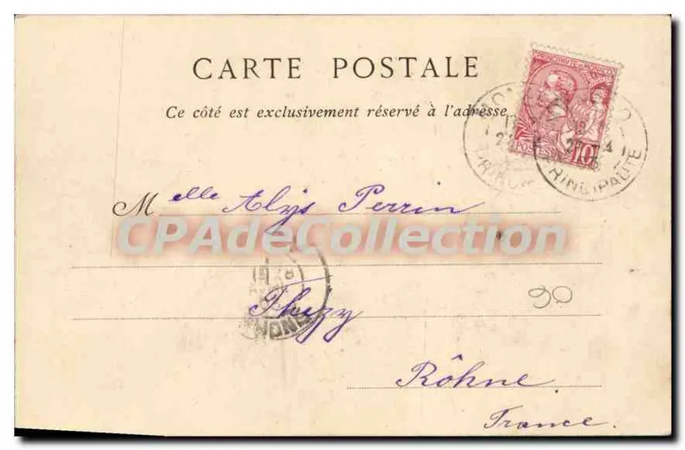 Casino de Monte-Carlo — Die Gärten — ND Pbot - Rückseite