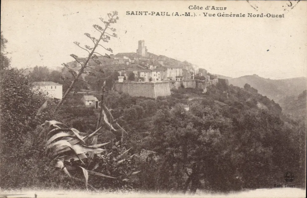 Saint-Paul (A.-M.) — Allgemeine Ansicht Nordwesten — Verlag Léon - Vorderseite