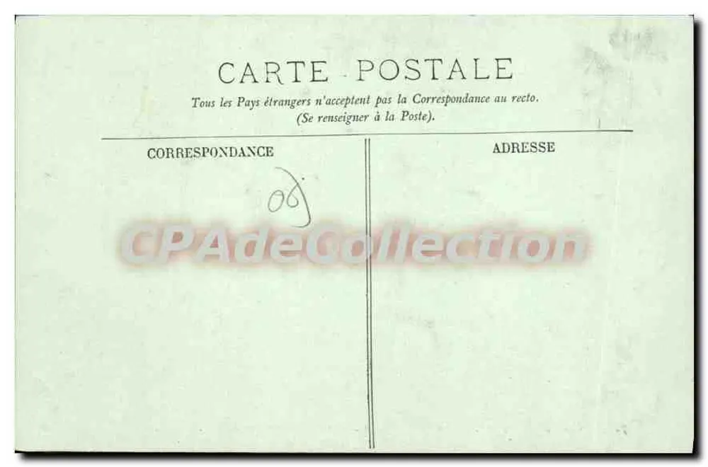 CAP D'ANTIBES — La Villa Eilenroc — Sentiero tra le Rocce — LL. — n° 726 - Verso