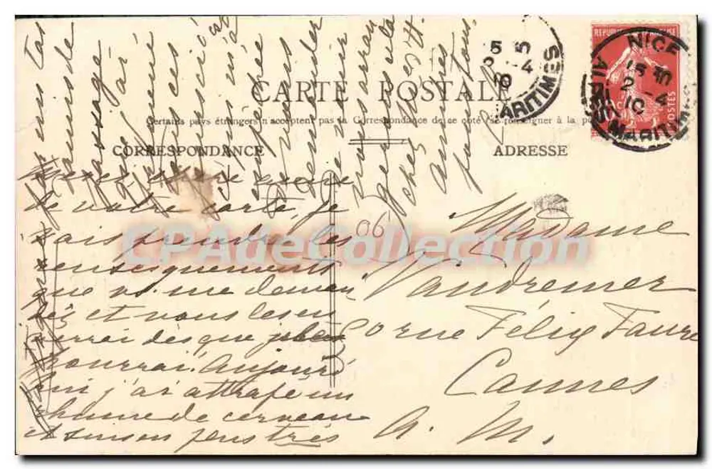 Saint-Jean — Cabo Saint-Hospice — Editor desconhecido, n° 35 - Verso