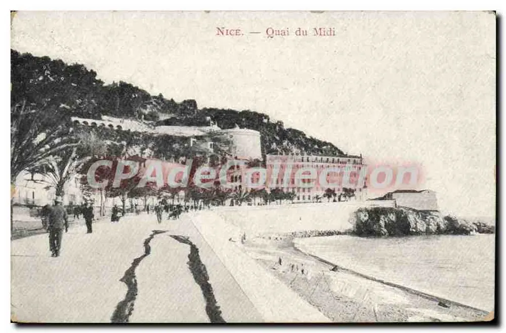 Nice — Quai du Midi — CPAdeCollection - Frente