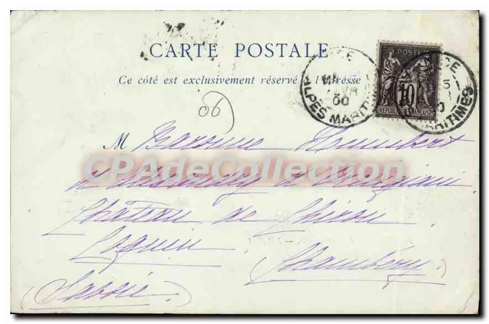 Menton — La Vieja Ciudad — ND Pbot - Reverso