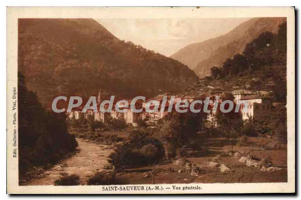 Saint-Sauveur (A.-M.) — Ogólny widok — Wyd. Gallician - Fot. Vial, Digae - Awers