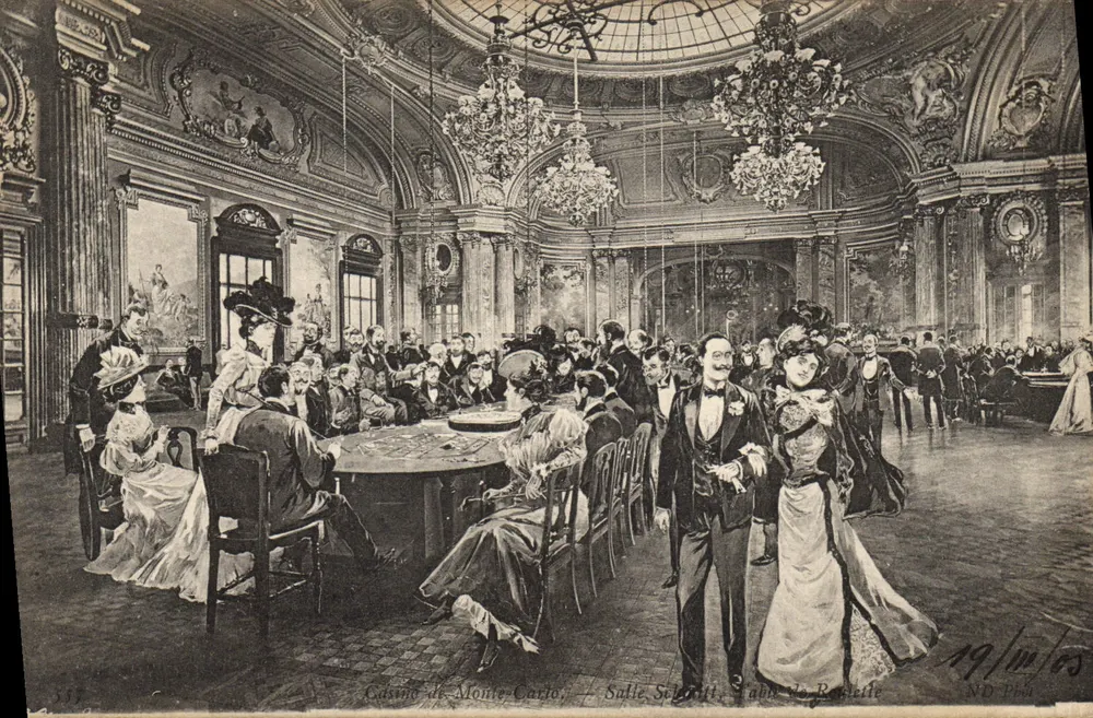 Casino de Monte-Carlo — Salle Sobrill, Salle de Roulette — ND Phot - Vorderseite
