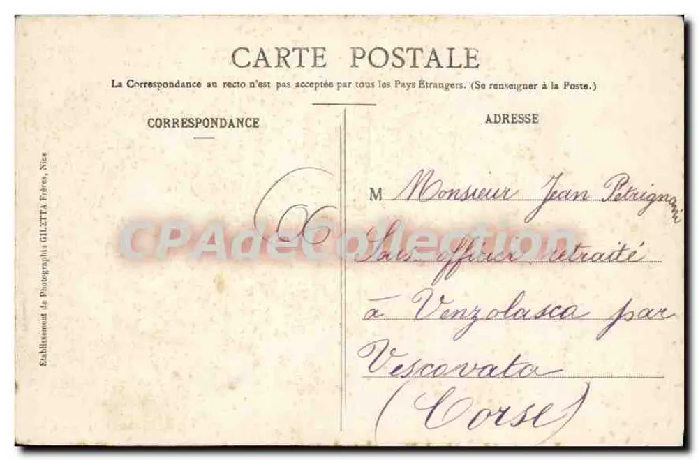 Nice - Promenade des Anglais und Jetée - Promenade - Rückseite