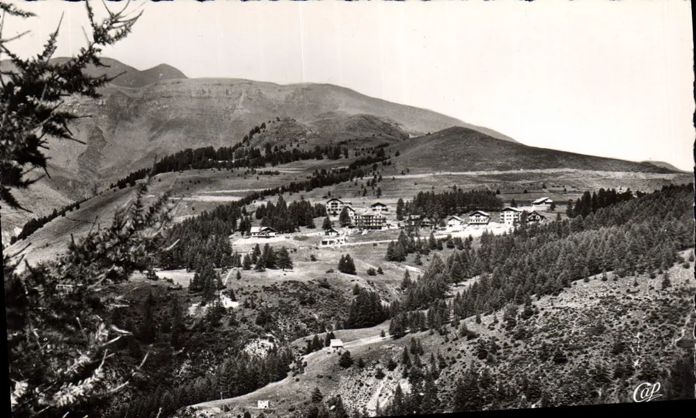 Valberg und Mont Mounier — allgemeiner Blick — Real-Photo - Cie des Arts Photomécaniques, Paris - Vorderseite