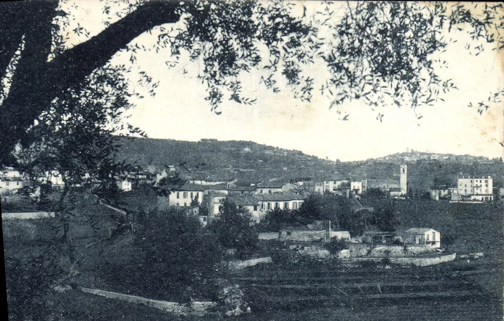 La Colle-sur-Loup — Panoramablick — Édition D'Art. - Nice - Vorderseite