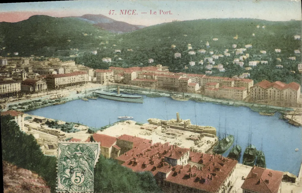 NICE — Der Hafen — Édition Allo - Vorderseite