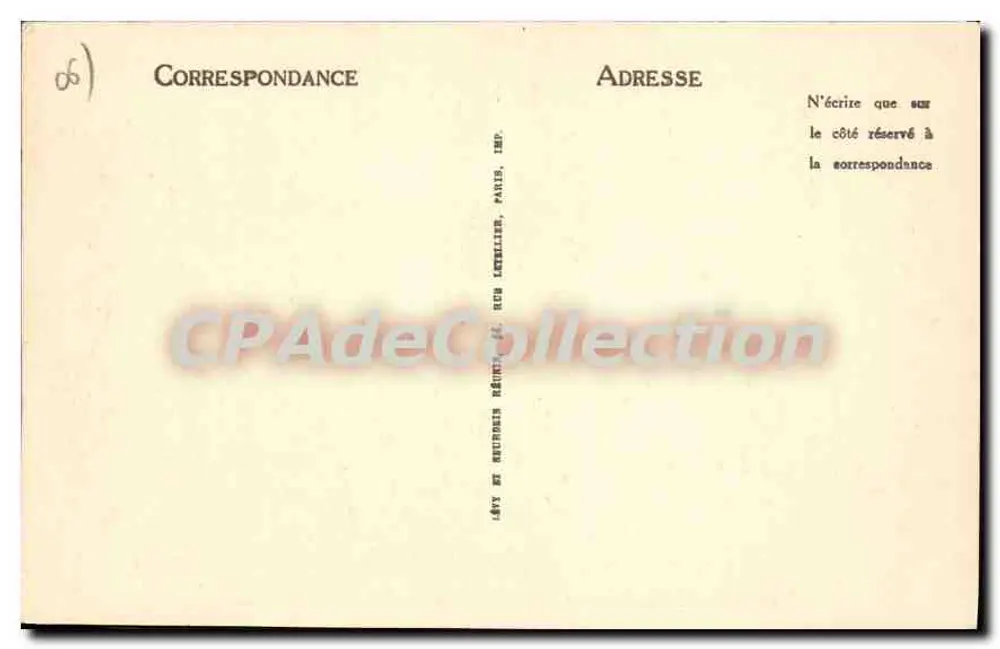 CANNES — Promenade de la Croisette und der Strand — LL. — n° 149 - Rückseite
